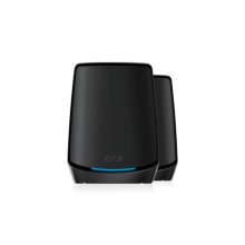 NETGEAR RBK862SB Tribanda (2,4 GHz/5 GHz/5 GHz) Wi-Fi 6 (802.11ax) en color negro con 4 antenas internas. SKU: RBK862SB-100EUS.