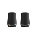 NETGEAR RBKE963B router inalámbrico con soporte Quad-band 2.4 GHz, 5 GHz-1, 5 GHz-2, y 6 GHz. SKU RBKE963B-100EUS, modelo en color negro.
