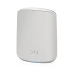NETGEAR Orbi RBR350 Wi-Fi 6 modelo RBR350-100EUS, doble banda (2,4 GHz / 5 GHz), color blanco, ideal para redes inalámbricas internas