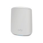 NETGEAR Orbi RBS350 AX1800, sistema Mesh WiFi 6 dual-band 2,4 GHz y 5 GHz, SKU RBS350-100EUS, color blanco, antenas internas