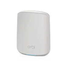NETGEAR Orbi RBS350 AX1800, sistema Mesh WiFi 6 dual-band 2,4 GHz y 5 GHz, SKU RBS350-100EUS, color blanco, antenas internas