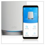 NETGEAR Orbi RBS750 AX4200 WiFi 6 Mesh Sattelite tribanda blanco con frecuencia 2,4 GHz/5 GHz/5 GHz, SKU RBS750-100EUS