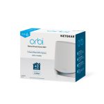 NETGEAR Orbi RBS750 AX4200 WiFi 6 Mesh Sattelite tribanda blanco con frecuencia 2,4 GHz/5 GHz/5 GHz, SKU RBS750-100EUS