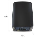 NETGEAR Orbi 860 AX6000 WiFi Satellite Black Edition Tribanda 2,4 GHz/5 GHz/5 GHz, Wi-Fi 6, modelo RBS860B-100EUS