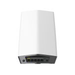 Sistema Mesh WiFi 6 NETGEAR Orbi Pro SXK80 con conexión tribanda (2,4 GHz/5 GHz/5 GHz), color gris y blanco, SKU SXK80-100EUS