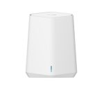 NETGEAR Orbi Pro WiFi 6 Mini AX1800 Satellite SXS30-100EUS. Dispositivo de doble banda (2,4 GHz / 5 GHz) en color blanco con tecnología Wi-Fi 6 (802.11ax) y 4 antenas internas