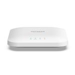 NETGEAR WiFi 6 AX1800 PoE Access Point con velocidad de hasta 1773,5 Mbit/s, color blanco y SKU WAX214-100EUS