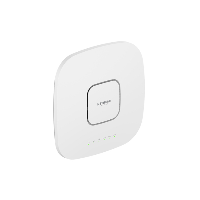 NETGEAR Insight Cloud Managed WiFi 6 AX6000 Tri-band Multi-Gig Access Point (WAX630) 6000 Mbit/s Blanco Energía sobre Ethernet (PoE) 3 NETGEAR WAX630 para empresas