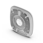 Vista del punto de acceso inalámbrico NETGEAR WAX638E en color blanco con una velocidad de 4800 Mbit/s y soporte para Energía sobre Ethernet (PoE), SKU WAX638E-111EUS