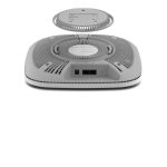 Vista del punto de acceso inalámbrico NETGEAR WAX638E en color blanco con una velocidad de 4800 Mbit/s y soporte para Energía sobre Ethernet (PoE), SKU WAX638E-111EUS