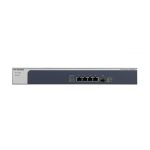 Switch NETGEAR XS505M No administrado con 5 puertos 10G Ethernet compatible con velocidades de 100, 1000 y 10000 Mbps, colores gris y plata. SKU: XS505M-100EUS