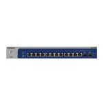 Switch gestionado L2 NETGEAR XS512EM con puertos Ethernet 10G, color azul y gris, SKU XS512EM-100EUS