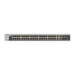 Imagen del switch NETGEAR XS748T-100NES gestionado L2+/L3 con 48 puertos 10G Ethernet, color negro. SKU: XS748T-100NES