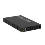 Switch NETGEAR M4350-8X8F gestionado L3 de 10G Ethernet en color negro, SKU XSM4316-100NES, con soporte para 100/1000/10000 Mbps