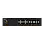Switch NETGEAR M4350-8X8F gestionado L3 de 10G Ethernet en color negro, SKU XSM4316-100NES, con soporte para 100/1000/10000 Mbps