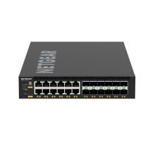 Imagen del switch NETGEAR M4350-12X12F Gestionado L3 10G Ethernet, 1U de tamaño, color negro, SKU XSM4324-100NES