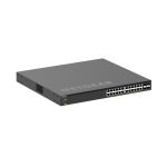 Switch NETGEAR M4350-24X4V gestionado L3 con 24 puertos 10G Ethernet, PoE, 1U en color negro, SKU XSM4328CV-100NES