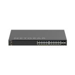 Switch NETGEAR M4350-24X4V gestionado L3 con 24 puertos 10G Ethernet, PoE, 1U en color negro, SKU XSM4328CV-100NES