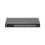 NETGEAR M4350-36X4V, switch gestionado L3 10G Ethernet (100/1000/10000), con energía sobre Ethernet (PoE) de 1U, color negro, SKU XSM4340CV-100NES