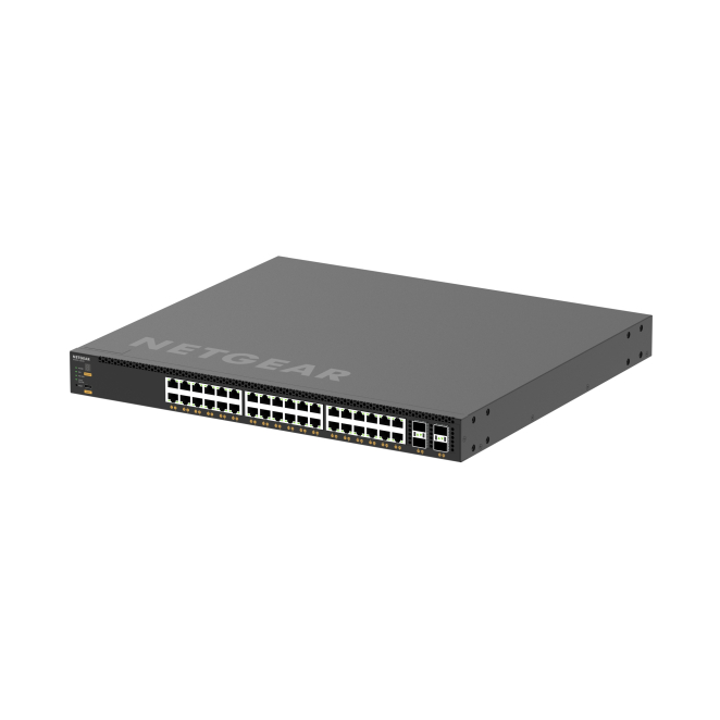 NETGEAR M4350-36X4V Gestionado L3 10G Ethernet (100/1000/10000) Energía sobre Ethernet (PoE) 1U Negro 2 NETGEAR M4350-36X4V puerto conectividad