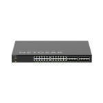 NETGEAR M4350-24X8F8V switch gestionado L3 con puertos Ethernet 10G y PoE, SKU XSM4340V-100NES, color Negro