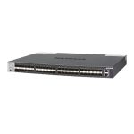 NETGEAR M4300-48XF Switch gestionado L3 negro con 48 puertos de fibra óptica, SKU XSM4348FS-100NES