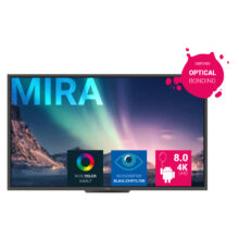 Newline TT-6520HO pantalla de señalización de 65 pulgadas, LED, Wifi, 400 cd/m², 4K Ultra HD en negro, con pantalla táctil y procesador Android 8.0