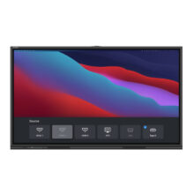 Monitor para videoconferencias Newline TT-7523C de 75 pulgadas, LED, resolución 3840 x 2160 Pixeles, 4K Ultra HD. SKU: TT-7523C.