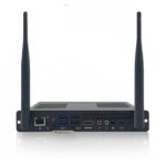 Newline WB5C820U mini PC con procesador Intel Core i5-1240P, 8 GB de memoria DDR4-SDRAM, SSD de 256 GB y Windows 11 Pro, en color negro.