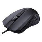 Nilox MOUSB1013 ratón de oficina con conexión USB tipo A, sensor óptico de 2400 DPI y diseño ergonómico.