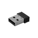 Ratón inalámbrico Nilox negro con 1600 DPI, SKU MOWI1001
