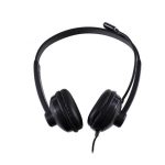 Auriculares Nilox con conexión USB y micrófono integrado para PC, modelo NXAU0000001