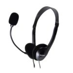 Nilox NXAU0000002 auricular tipo diadema para oficina y centro de llamadas, alámbrico con conexión USB tipo A en color negro