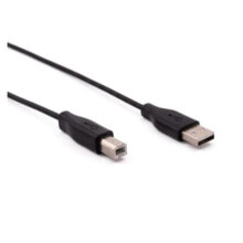 Cable Nilox USB-A a USB-B de 1.8 metros, ideal para impresoras, SKU NXCUSBA01