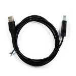 Cable Nilox USB-A a USB-B de 1.8 metros, ideal para impresoras, SKU NXCUSBA01
