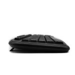 Nilox TECLADO USB MULTIMEDIA ESP con diseño ergonómico, modelo NXKBE000001, teclado para oficina o uso doméstico con botones multimedia