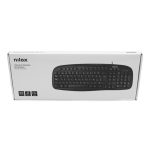 Nilox TECLADO USB MULTIMEDIA ESP con diseño ergonómico, modelo NXKBE000001, teclado para oficina o uso doméstico con botones multimedia