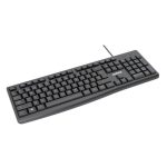 Nilox NXKBE000013 teclado USB para oficina, layout en español, en color negro