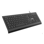 Nilox NXKBE000014 teclado de oficina USB con diseño en español y color negro, ideal para un uso duradero y eficiente