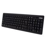 Combo de ratón y teclado wireless marca Nilox, modelo NXKMWE0001, con diseño ergonómico y conexión inalámbrica.