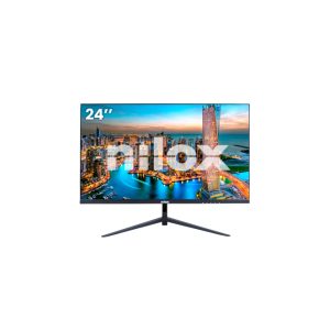 Monitor Nilox de 24 pulgadas con resolución Full HD, panel VA, 100 Hz, HDMI, DP y 1ms de tiempo de respuesta, SKU NXM24FHD111