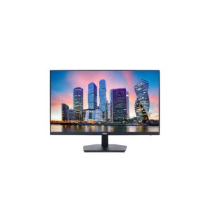 Monitor Nilox modelo NXM24FHD12 con pantalla de 24 pulgadas, resolución Full HD 1920x1080, tecnología LED IPS, tiempo de respuesta de 5 ms, conectividad HDMI y VGA, color negro.