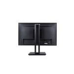 Monitor Nilox de 24 pulgadas LED IPS Full HD con tiempo de respuesta de 5ms, regulable, conexiones HDMI, DP y VGA, SKU NXM24REG11