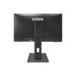 Monitor Nilox NXM24REG1201 de 24 pulgadas, resolución Full HD, tecnología LED, color negro.