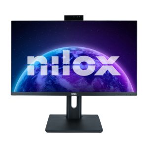Pantalla Nilox NXM24REGWEB01 para PC, 60,5 cm (23.8"), resolución 1920 x 1080 píxeles, Full HD, LED, color negro. SKU: NXM24REGWEB01