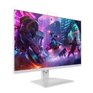 Monitor Nilox NXM24REGWEB01W con pantalla de 23.8 pulgadas, resolución 1920 x 1080 Pixeles Full HD, tecnología LED en color blanco