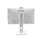Monitor Nilox NXM24RWEB02W de 24 pulgadas, resolución 1920 x 1080, Full HD, LED, color blanco