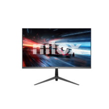 Imagen del monitor Nilox NXM272K20001 de 27 pulgadas con resolución 2K de 2560 x 1440 pixeles, pantalla LED de color negro.