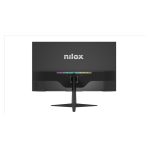 Imagen del monitor Nilox NXM272K20001 de 27 pulgadas con resolución 2K de 2560 x 1440 pixeles, pantalla LED de color negro.