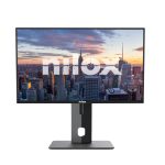 Nilox Monitor 27 pulgadas, resolución 2K, panel IPS, tiempo de respuesta de 4ms, frecuencia de actualización de 75 Hz, con conexiones HDMI y DisplayPort. SKU: NXM272KREG01